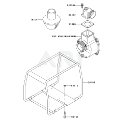 Frame/Coupling for KWN30A