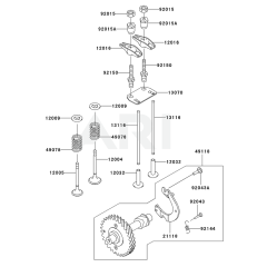 Valve/Camshaft for KWS20A