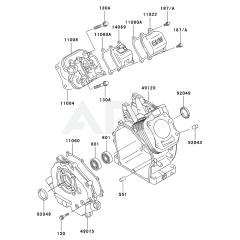 Cylinder/Crankcase for KWS20A