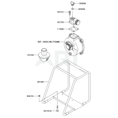 Frame/Coupling for KWS20A