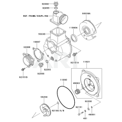 Housing for Kawasaki KWS30A Pump