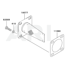 Kawasaki KWT30A Pump Parts