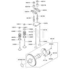Valve/Camshaft for KWT30A Pump