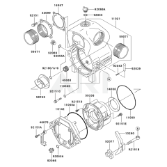 Housing for Kawasaki KWT40A