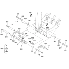 Dipper Arm/Bucket Link Assembly