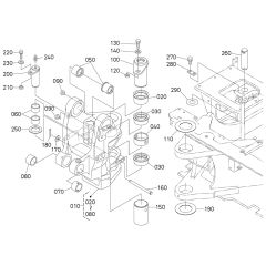 Kingpost Assembly for Kubota