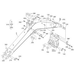 Boom Assembly for Kubota KX040-4