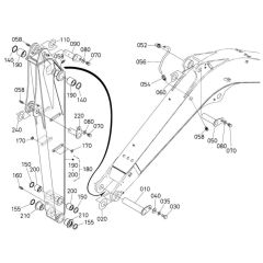 Dipper Arm Assembly for Kubota