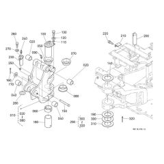 Kingpost Assembly for Kubota