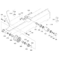 Track Roller Assembly for Kubota