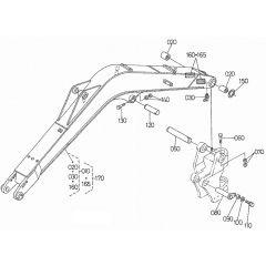 Boom Assembly for Kubota KX161-2