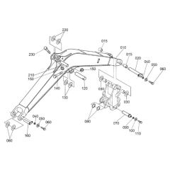 Boom Assembly for Kubota KX161-3