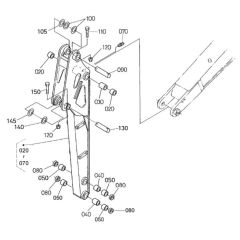 Dipper Arm for Kubota KX161-3