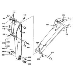 Dipper Arm for Kubota KX41-2
