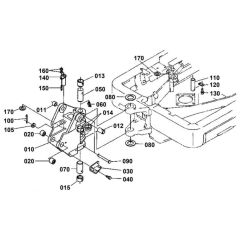 Kingpost Assembly for Kubota