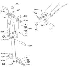 Dipper Arm Assembly for Kubota