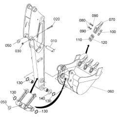 Bucket Assembly for Kubota