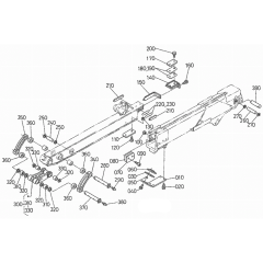 Dipper Arm/Bucket Link Assembly