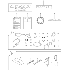 Tool, Label & Gasket Set
