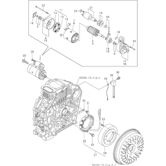 Starting Motor for Yanmar L100AE