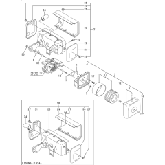 Air Cleaner & Muffler Assembly