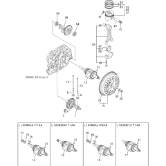 Crankshaft, Piston & Camshaft