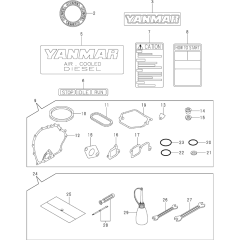 Gasket Set for Yanmar L40AE