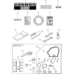 Label, Tool & Gasket Set for Yanmar