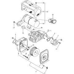 Air Cleaner & Muffler Assembly