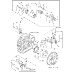 Starting Motor & Dynamo Assembly
