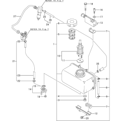 Fuel Tank & Pipe Assembly