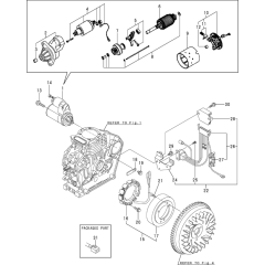 Starting Motor & Dynamo Assembly