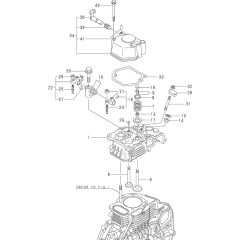 Cylinder Head & Bonnet Assembly