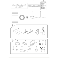 Tool, Label & Gasket Set