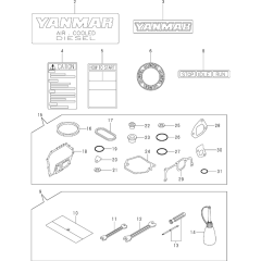 Tool, Label & Gasket Set