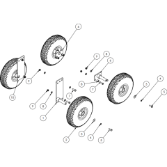 Wheels and Axles for Camon LA25