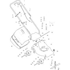 Flymo LAWNCHIEF 400 Assembly