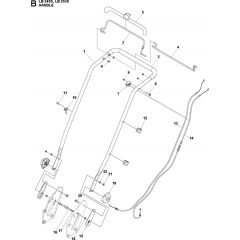 Handle Assembly for Husqvarna