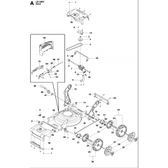 Cutting Deck for Husqvarna LB 348V