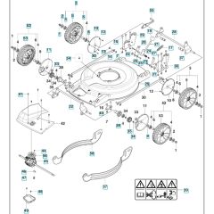 Chassis Assembly for Husqvarna