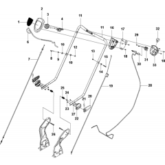 Handle Assembly for LC 148VE