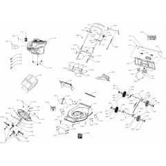 Assembly for Husqvarna LC 19AR