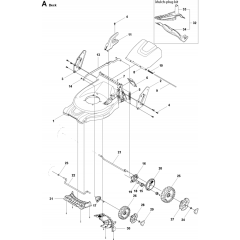 Mower Deck Assembly for LC 253S