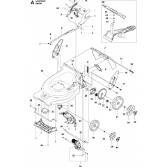 Mower Deck for Husqvarna LC 347iVX