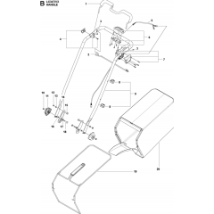 Handle Assembly for Husqvarna