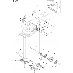 Mower Deck for Husqvarna LC 347VI