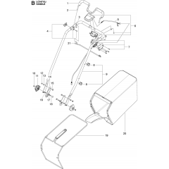 Handle Assembly for Husqvarna