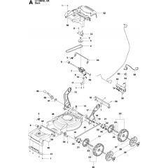 Mower Deck for Husqvarna LC 348VE