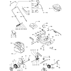 Assembly for Husqvarna LC 351V