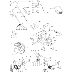 Assembly for Husqvarna LC 351VH
